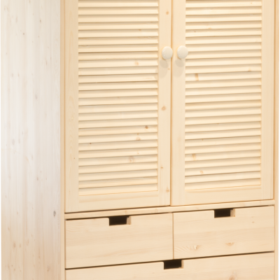 Ladin Çift Kapaklı Dolap MD-01